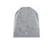 Светло-серая шапки из шерсти и кашемира Il Trenino | Фото 1