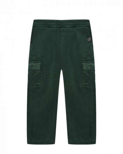 Вельветовые брюки с карманами-карго Dan Maralex | Фото 1