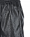 Черные шорты из эко-кожи No. 21 | Фото 3