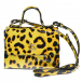 Желтая сумка с леопардовым принтом, 15x12x8 см Dolce&Gabbana | Фото 1