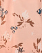 Розовое платье с принтом &quot;рыбы&quot; Sanetta Kidswear | Фото 3