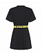 Черное приталенное платье Off-White | Фото 2