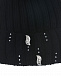 Черная шапка с декором из стразов Joli Bebe | Фото 3