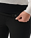 Черные офисные брюки для беременных Pietro Brunelli | Фото 3
