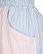 Двухцветные шорты в полоску Forte dei Marmi Couture | Фото 7