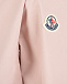 Розовый плащ с капюшоном Moncler | Фото 3
