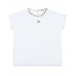 Белая футболка со стразами Dolce&Gabbana | Фото 1