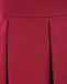 Бордовая юбка со складками Aletta | Фото 4