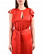 Красное платье с поясом  | Фото 9