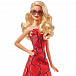 Коллекционная кукла в красном платье Barbie | Фото 4