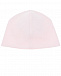 Розовая шапка с логотипом из стразов La Perla | Фото 2