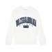 Белый свитшот с синим лого Dolce&Gabbana | Фото 1