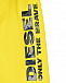 Желтые шорты для купания Diesel | Фото 3