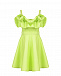 Платье салатового цвета с воланами Miss Grant | Фото 2