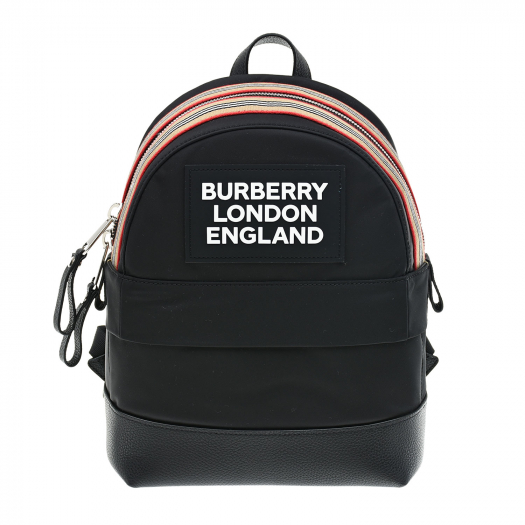 Черный рюкзак с контрастной отделкой молнии, 24х11,5х28 см Burberry | Фото 1