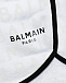 Шорты со сплошным лого, белые Balmain | Фото 3