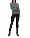 Черные джинсы для беременных skinny, длина 7/8 Pietro Brunelli | Фото 4