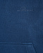 Толстовка-худи с карманом-кенгуру, темно-синяя Dan Maralex | Фото 3