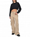 Бежевые брюки с карманами карго MSGM | Фото 2