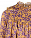 Платье из вискозы с принтом &quot;Фиолетовые листья&quot; Paade Mode | Фото 3