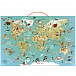 Магнитная доска с магнитами «Карта мира» Vilac | Фото 5