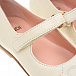 Кремовые туфли с вышитым логотипом Fendi | Фото 6