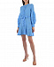 Голубое платье с поясом 120% Lino | Фото 3