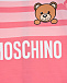 Розовый комбинезон с логотипом Moschino | Фото 3