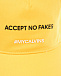 Бейсболка с надписью Accept no fakes Calvin Klein | Фото 4