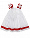 Белое платье с цветами и бантами Aletta | Фото 2