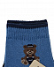 Синие носки с декором &quot;медвежонок&quot; Story Loris | Фото 2
