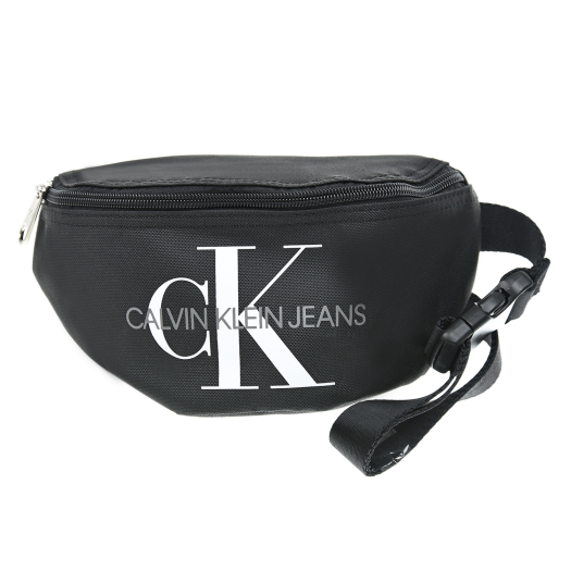 Черная сумка-пояс с логотипом, 20x10x7 см Calvin Klein | Фото 1