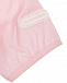 Розовая стеганая куртка с рюшами Monnalisa | Фото 3