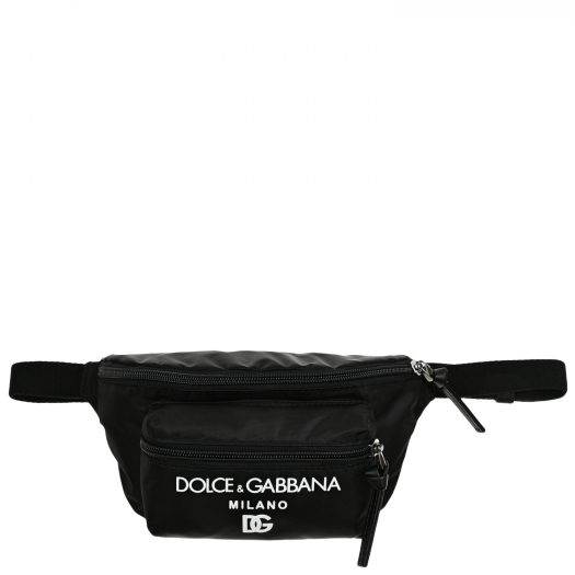 Поясная сумка с белым лого на кармане Dolce&Gabbana | Фото 1