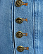 Джинсы с декоративными пуговицами, голубые TWINSET | Фото 7