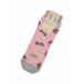 Розовые носки с принтом &quot;кошки&quot; Story Loris | Фото 1