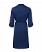 Синее платье с накладными карманами Pietro Brunelli | Фото 6
