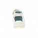 Бело-зеленые кроссовки Emporio Armani | Фото 3