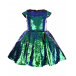 Платье приталенного кроя с двухсторонними пайетками Dan Maralex | Фото 1