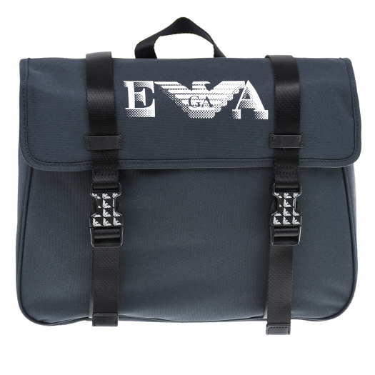 Ранец из текстиля с логотипом, 33х12х30 см Emporio Armani | Фото 1