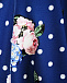 Платье с рукавом 3/4 и плиссированными оборками Monnalisa | Фото 3