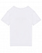 Белая футболка с лого Balmain | Фото 2