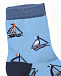 Синие носки с принтом &quot;кораблики&quot; Story Loris | Фото 2
