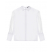 Белая блуза с гофрированными рукавами Prairie | Фото 1