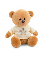 Мягкая игрушка Медведь Топтыжкин коричневый Звезда, 17 см