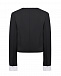 Черный двубортный пиджак с рукавами гофре Prairie | Фото 3