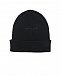 Черная шапка с белым лого MM6 Maison Margiela | Фото 2
