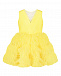 Желтое платье с пышной юбкой Sasha Kim | Фото 2