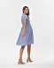 Платье в сине-белую полоску Pietro Brunelli | Фото 6