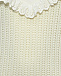 Джемпер с комбинированной вязкой и рюшами, белый Philosophy di Lorenzo Serafini Kids | Фото 3